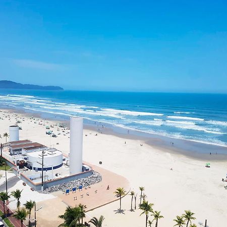 Apto C Vista Incrivel Para O Mar, Praia Grande Sp Extérieur photo