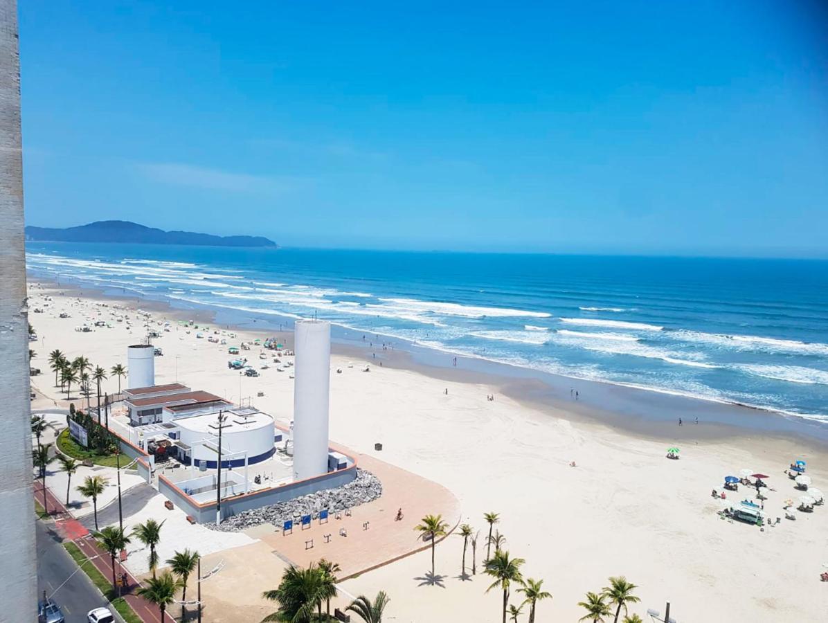Apto C Vista Incrivel Para O Mar, Praia Grande Sp Extérieur photo